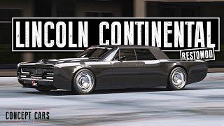 1965 Lincoln Continental Render - this Restomod should be in The Matrix