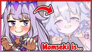 [ENG SUB/Hololive] Biboo just casually dropped a new lore about Momseki