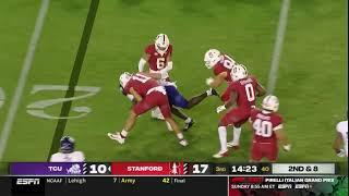 TCU WR Savion Williams vs. Stanford Highlights