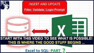 Update SQL Table from Excel - Learn How to Create a User-Friendly Excel SQL Tool