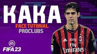 FIFA 23 KAKA FACE FIFA 23 PRO CLUBS LOOKALIKE | TUTORIAL |  CLUBES PRO | MILAN