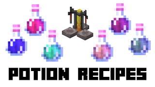 Minecraft: Compilation of Potion Recipes