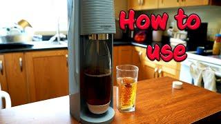 How to use the Soda Stream Terra - Make your own pop at home