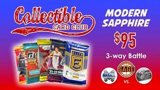 $95 Collectible Card Club Modern Sapphire Basketball  Battle vs. Spurs Cards 21 and CardManic!