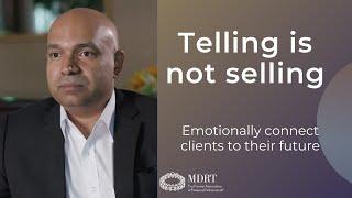 Telling is not selling