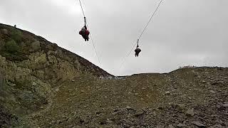 big zip wire at zipworld 2017