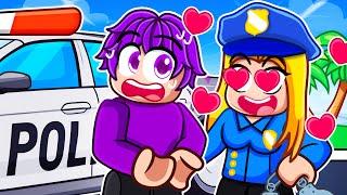 Police Officer Has a Crush on Me in Roblox Driving Empire!