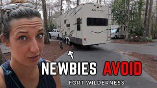 RV Newbies STEER CLEAR of Disney's Fort Wilderness