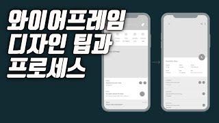 와이어프레임 디자인 프로세스와 팁 (wireframe)