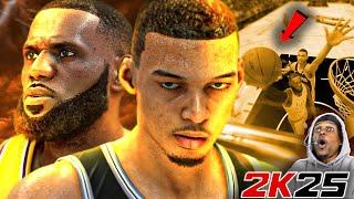 The New Face Of The NBA! Victor Wembanyama VS Lebron James NBA 2K25