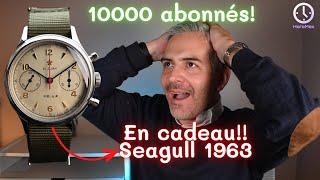 10 000 abonnés d'Horomax : gagnez une Seagull 1963