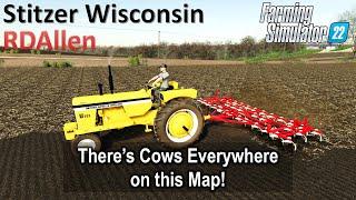 This Map is Nothing But Cows! | E1 Stitzer Wisconsin | Farming Simulator 22