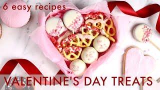 VALENTINE’S DAY TREATS | 6 easy recipes