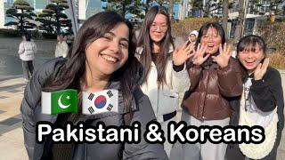 KOREANS AND PAKISTANI GIRL #pakistaniinkorea