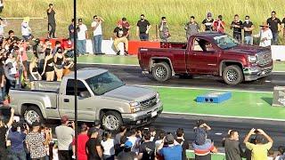 Sierra Supercharger Nitro vs Cheyenne Procharger | ARRANCONES AUTÓDROMO CULIACÁN | DRAG RACING