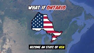 What if Ontario Become an State of USA | Country Comparison | Data Duck 2.o