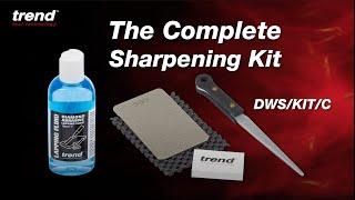 Trend Complete Diamond Whetstone Sharpening Kit - DWS/KIT/C