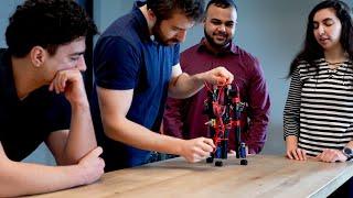 Undergraduate Project Showcase: ECE Students Build a Walking Acrobot