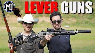 Lever Actions: Old School vs Space Age [MADPIG vs Mod. 1873] Range Talk