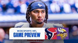 NFL Week 3: Ian Eagle previews Texans at Vikings | FULL Game Preview