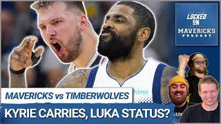 How Kyrie Irving Led the Dallas Mavericks in a Win, Luka Doncic Injury Scare But Hits Clutch Buckets