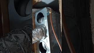 Replacing the sail switch for a dometic furnace.