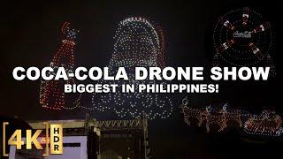 The BIGGEST DRONE SHOW Happened in Nuvali, Philippines, by Coca-Cola! | Full Show & Walking Tour