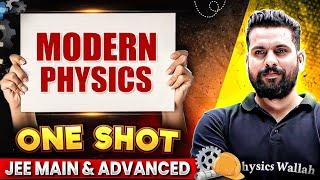 MODERN PHYSICS in 1 Shot - All Concepts Covered || JEE Main & Advanced || Safar JEE