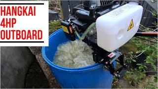 Unboxing, Commissioning  and Testing the Budget-Friendly Hangkai 4HP Outboard Motor!