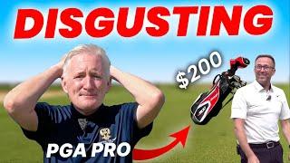 GOLF PRO'S Shocking Reaction to New GOLF CLUBS!