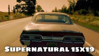 Supernatural 15x19 Ending Montage "Running on Empty"