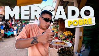 Probando comida de la calle y ayudando a las personas pobres en Honduras