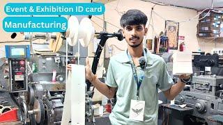 Expo, Events, Fairs, Visitors & More PVC I'd Card Manufacturing in a factory |#expoticket #pvccard |