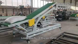 100KG Heavy Duty Truck Loading Belt Conveyor