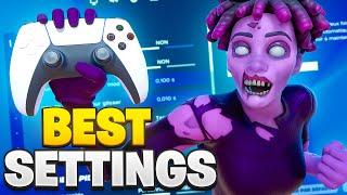 *NEW* BEST Fortnite Controller Settings + Sensitivity for Chapter 5! (PS4/PS5/Xbox/PC)