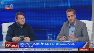 Napi aktuális - Szalai Szabolcs és  Kovács András (2022-03-16) - HÍR TV