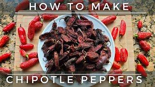 How To Smoke & Dry Peppers (Chipotles)