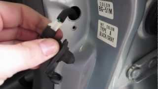 Fixing Honda Civic door jamb switch and headlight buzzer reminder alarm