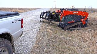 Skid Loader Stuck in Mud!