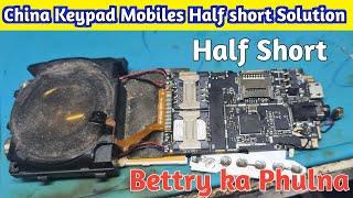 China keypad Mobile's Half Shorting Solution 2024 | Half Short Solution