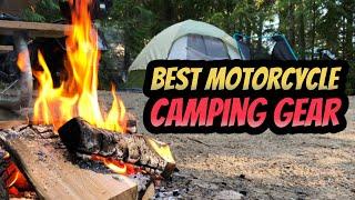 Best Motorcycle Camping Gear for You | Moto Camping Gear