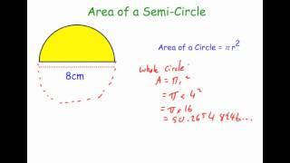 Area of a Semi Circle