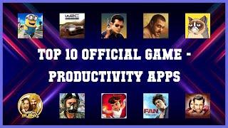 Top 10 Official Game Android Apps