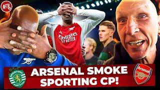 Arsenal Smoke Sporting! | UCL Vlog ft Robbie & Lee Judges