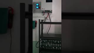 SRNE SOLAR  INVERTER HF4850S80-- H installation in Philippines  built-in MPPT controller