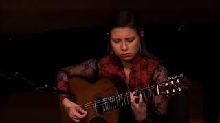 Flamenco guitarist Andrea Salcedo performs Doblan Campanas (Rondeña) by Paco de Lucia