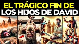 Conoce la HISTORIA del TRISTE FINAL de los 4 HIJOS del REY DAVID (HISTORIA BÍBLICA EXPLICADA)