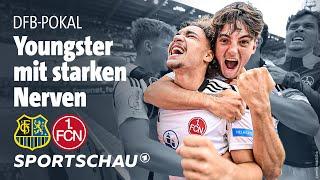 1. FC Saarbrücken - 1. FC Nürnberg Highlights DFB-Pokal | Sportschau Fußball