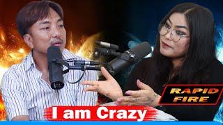 I am a Crazy Person !! Suman Smarika!! Rapid Fire with Biswa Limbu