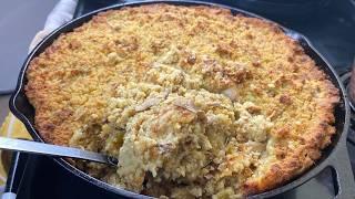 Grandma's Secret to the BEST Cornbread Dressing! SOUTHERN CORNBREAD Dressing Recipe ️